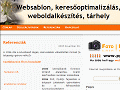 Websablon, keresõoptimalizálás, weboldalkészítés, tárhely » Referenciák